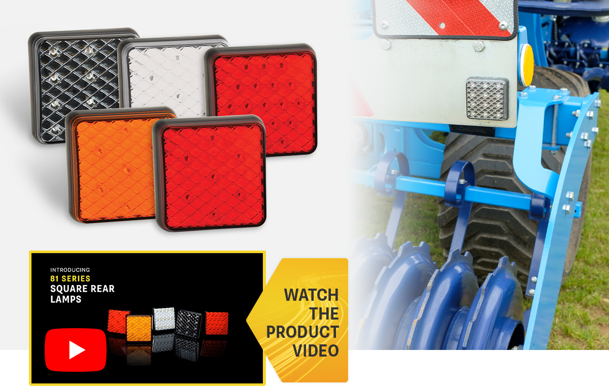 Product Focus - 81 Series Square Rear Lamps